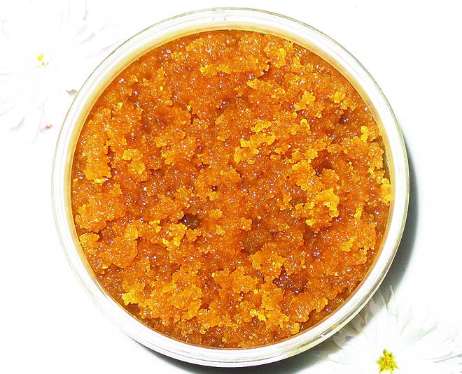 turmeric scrub for dry skin inside 