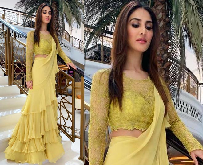 Vaani Kapoor Loves All That Bling When It Is A Saree Doused In Sequins