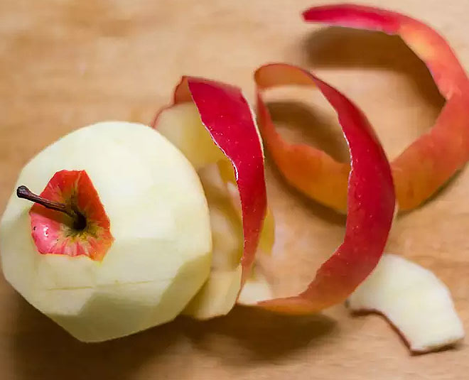 Apple peel Face mask For glowing skin prosses