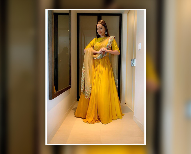 ankita lokhande ethnic fashion for wedding functions anarkali