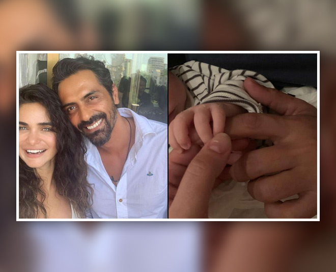 अर्जुन रामपाल और गैब्रिएला arjun rampal with kid pic