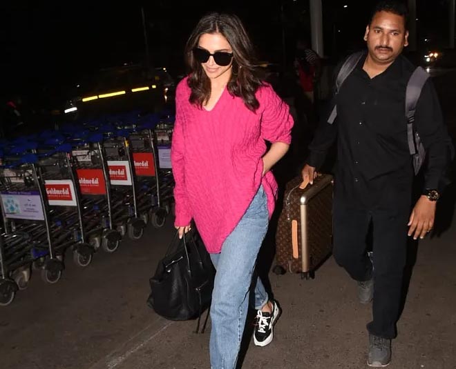 It's Expensive! Deepika Padukone's fashionable Louis Vuitton travel bag  comes with a price tag of Rs 1.2 lakh