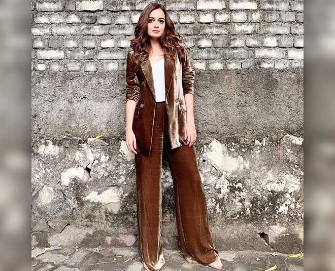 dia mirza beautiful hair inside