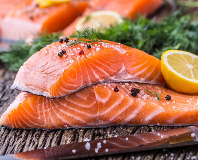 fish rich with good fat inside 