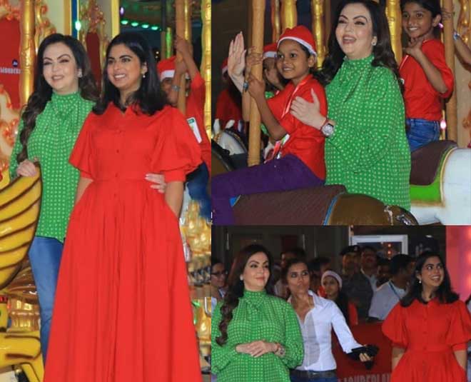 Nita Ambani, Isha Ambani Serving Food To Underprivileged Kids Will ...