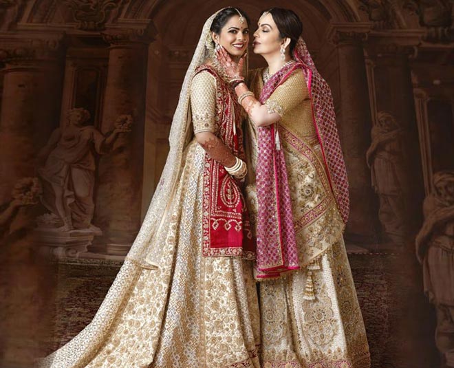 isha ambani nita ambani traditional outfits for wedding season four