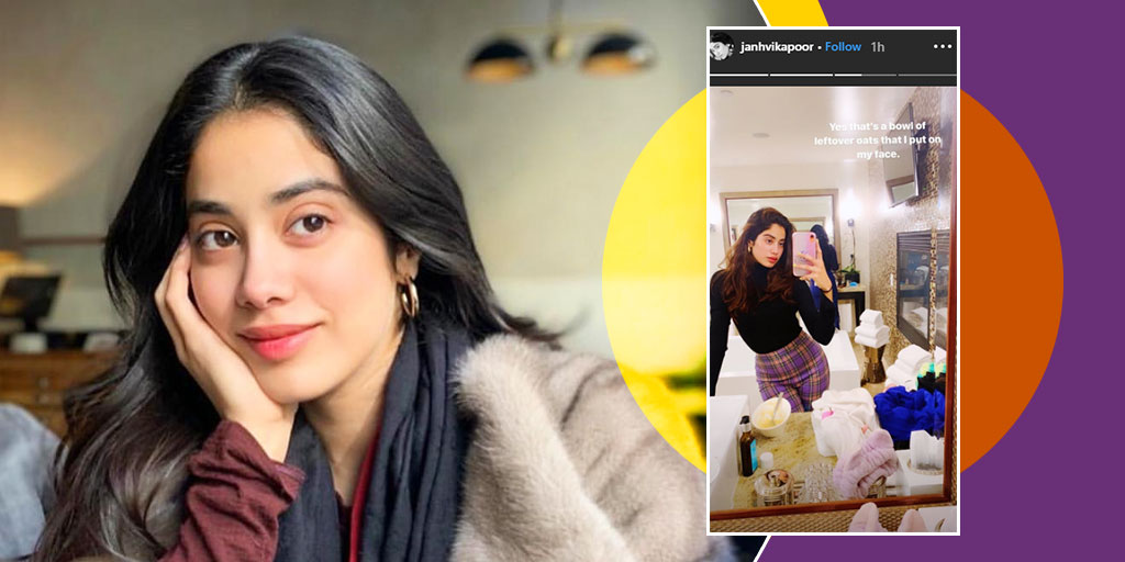 Skin Care Janhvi Kapoor Shares Her Beautiful Skin Secret That Involves