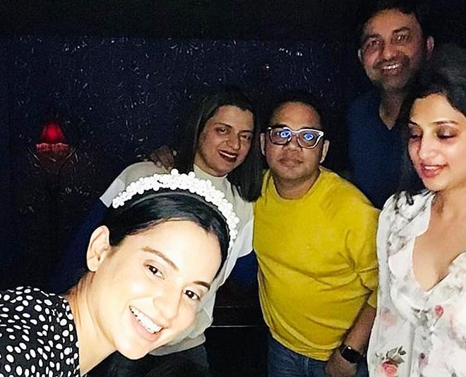 kangana with rangoli beautiful