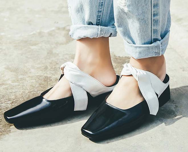 latest and popular square toe shoes fashion