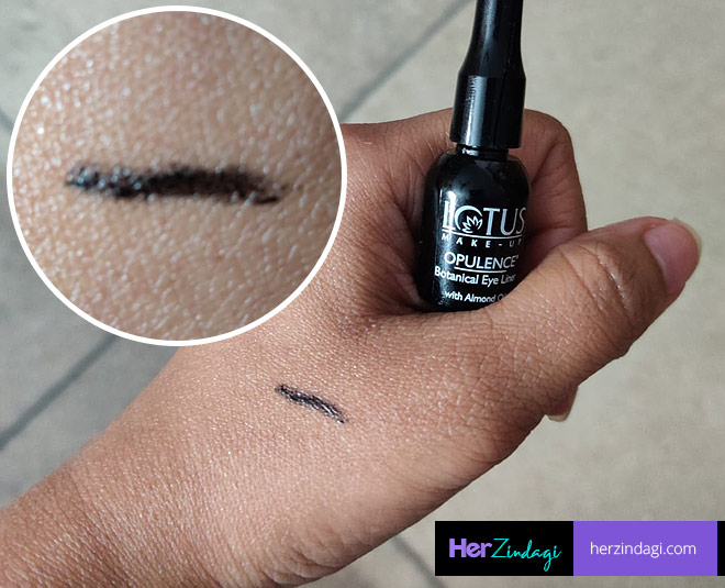 lotus jet black eyeliner review