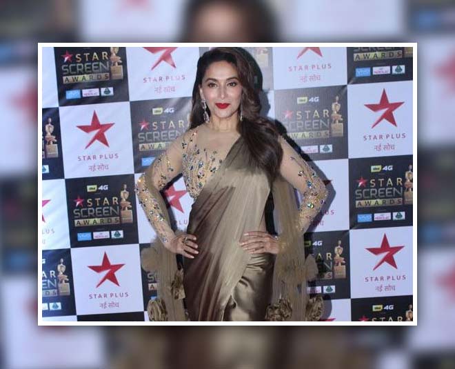 madhuri dixit blouse designs for winter