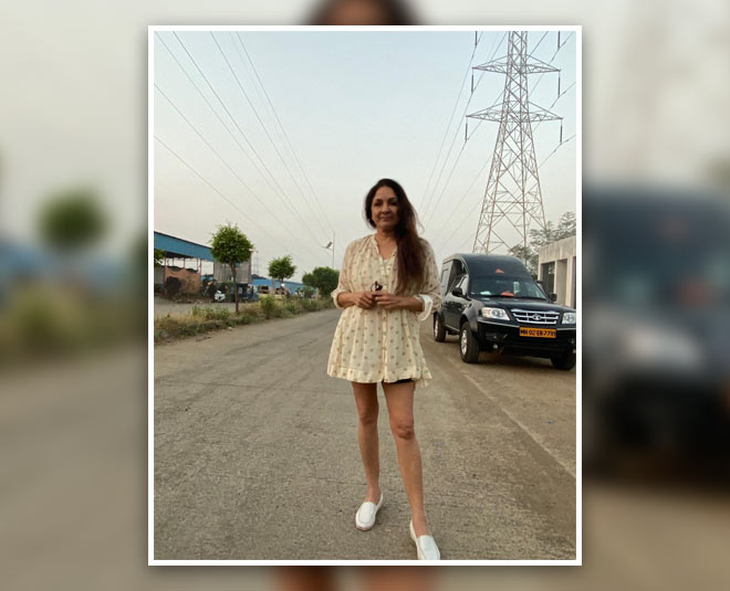 neena gupta frock style