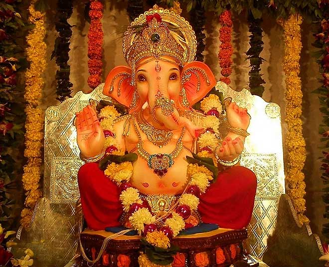 pre wedding rituals ganesh puja inside 