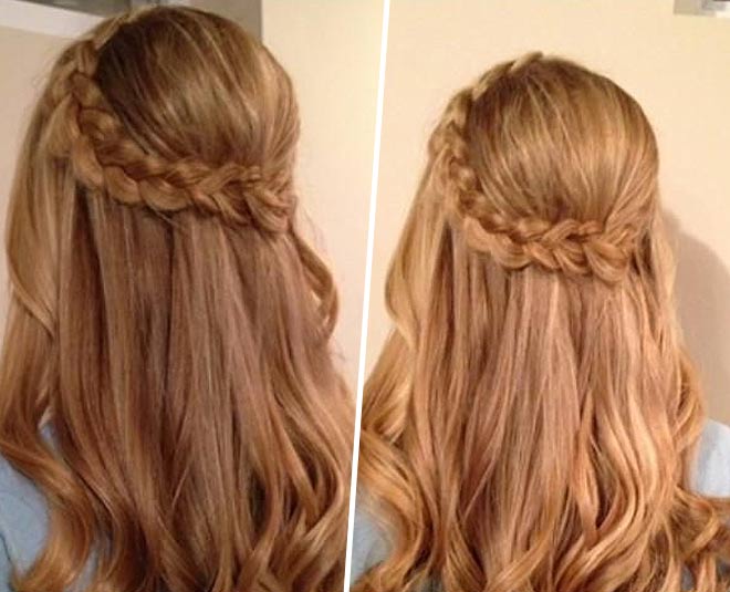 princess braid hairstyle for new year