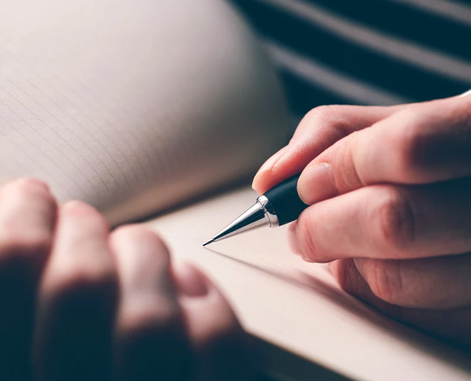 reason behind writing with the left hand inside 