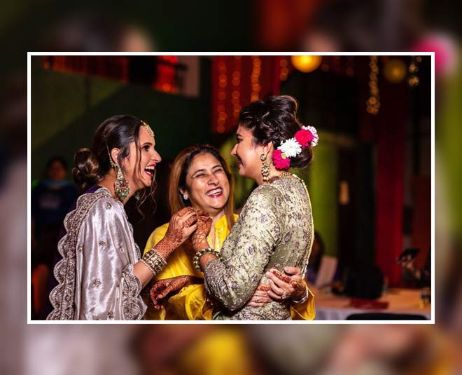 sania mirza sister wedding reception