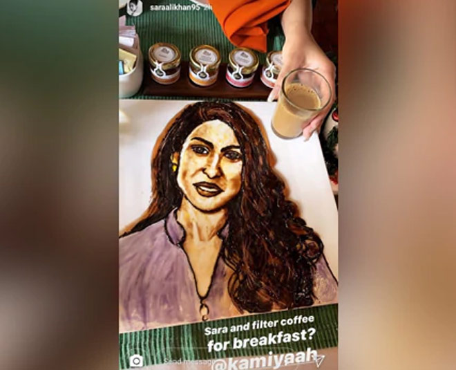 sara ali khan fliter coffee