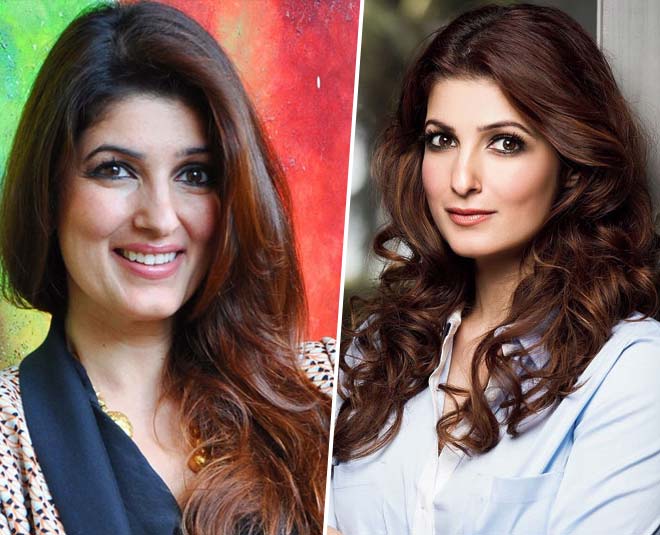 Celebrity Hairstyle of Twinkle Khanna from Interview Tweak India 2019   Charmboard