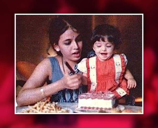 unseen  old  pictures  of  Aishwarya  rai  bachchan childhood mom