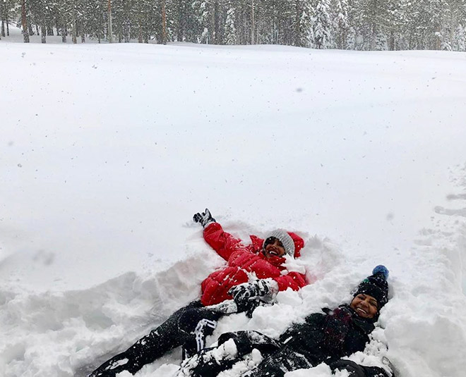 Priyanka and nick romantic holiday  pictures