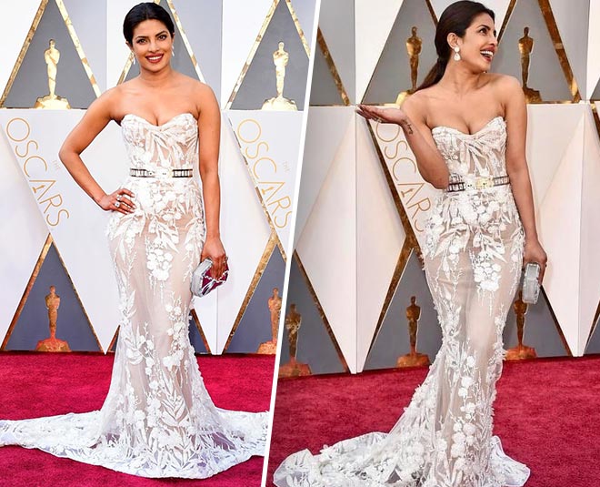 Priyanka chopra glamorous look at vanity fair oscar party