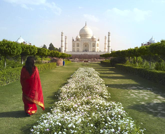 Taj view garden tips to visit taj mahal