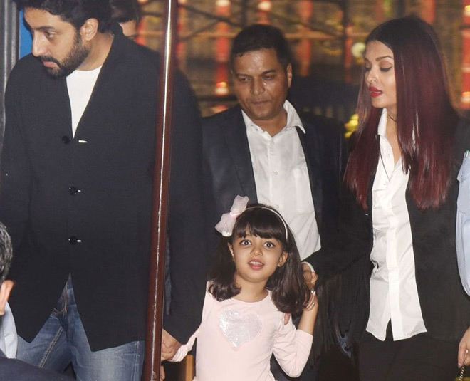 aishwarya rai abhishek aaradhya bachchan inside 