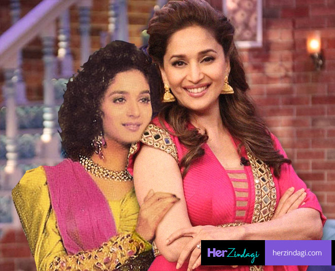 माधुरी दीक्षित bollywood actress madhuri dixit looks changed over the decades