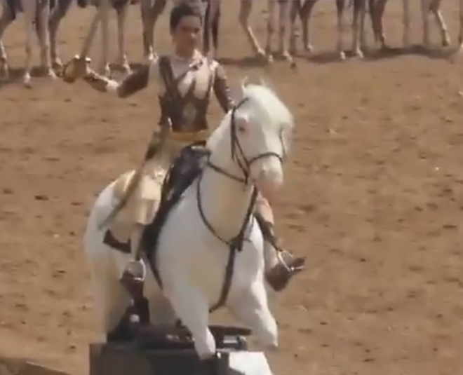 rideable fake horse