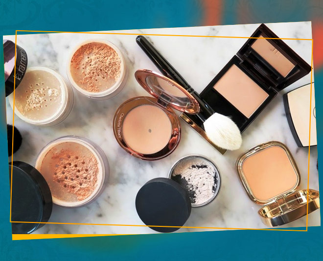 makeup powder inside