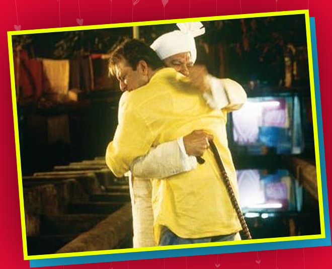 munna jhappi sanjay dutt hug father sunil dutt