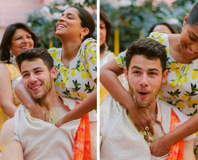 nick jonas enjoy his wedding haldi ceremony