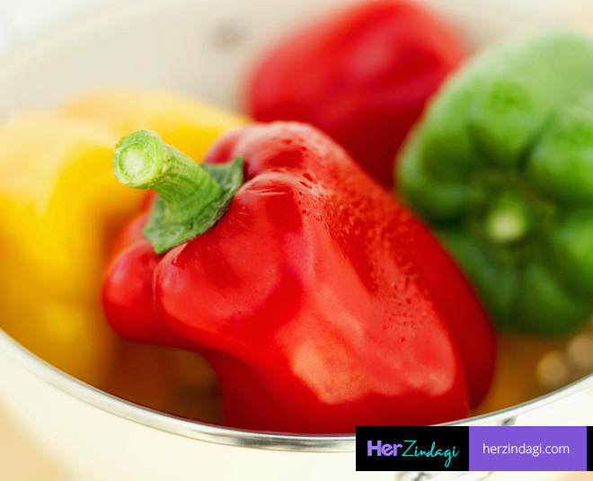 non indian Vegetables inside 