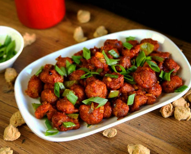 nutrela pakora inside 