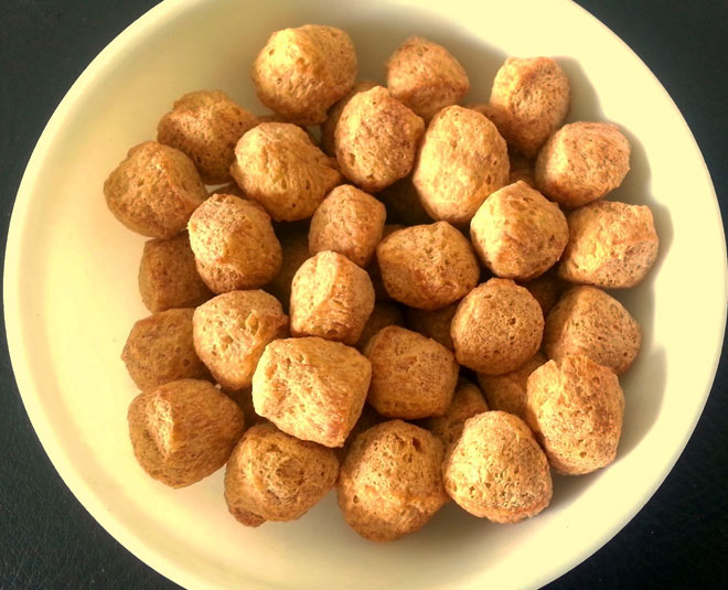 nutrela pakora inside 