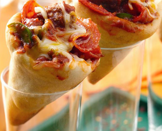 pizza cones