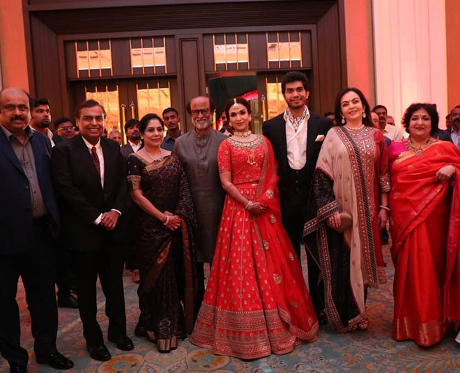 rajinikanth daughter soundarya wedding nita ambani