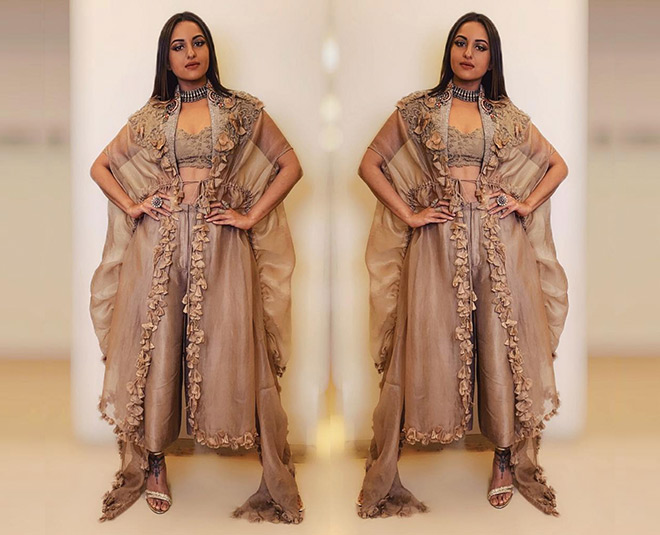 sonakshi sinha anamika khanna designer dress