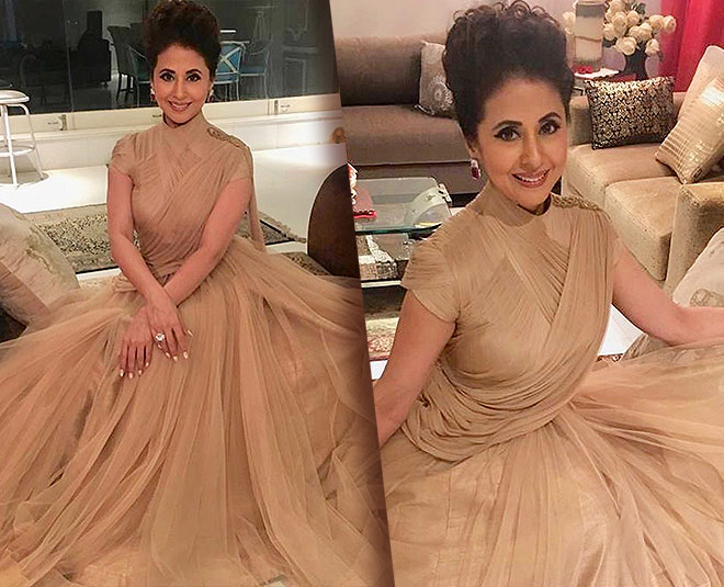 urmila matondkar stylish pics ball gown inside