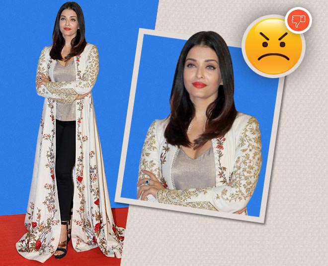 ऐश्वर्या राय बच्चन worst look aishwarya rai