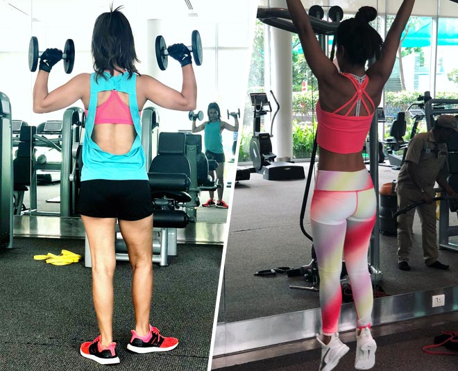 Hina khan kasautii zindagii kay  komolika fitness goals video is viral  