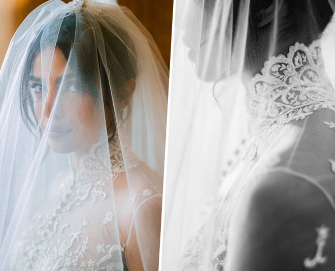 Priyanka chopra Christian bridal outfit making video reveal 
