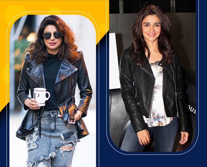 bikers jacket bollywood actress fashion