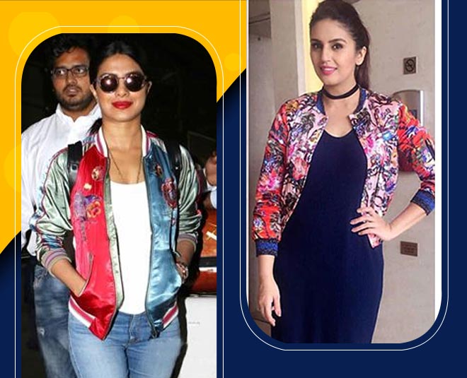 bombers jacket bollywood actress winter fashion