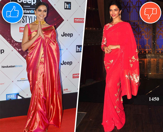deepika padukone fashion hits misses sabyasachi saree inside