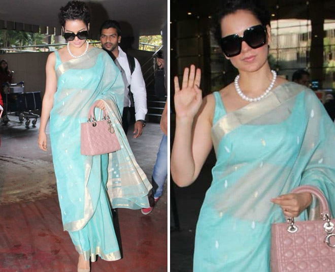 kangana ranaut maheshvari saree
