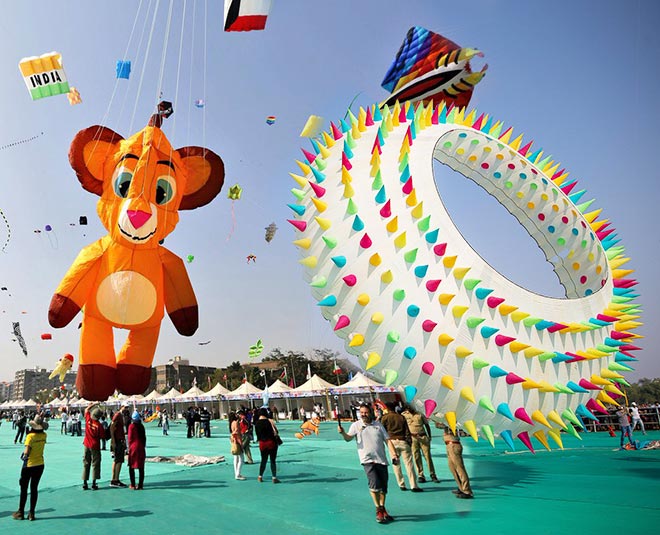 Makar Sankranti Festival 2020 Is Near Visit Ahmadabad And Enjoy Kite  Festival In Hindi