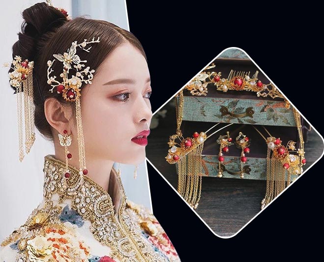latest hair accessories which make your hairstyle more attractive chinese ethnic set