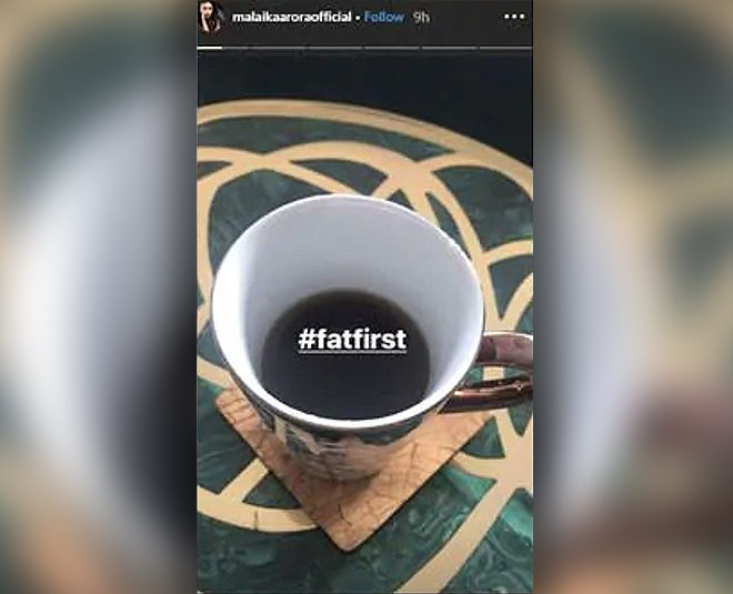 malaika arora morning diet