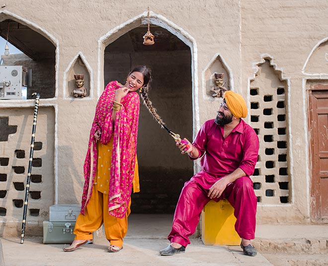 pre wedding punjabi suit